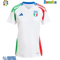 Italija Gostujuci Dres za Ženska EP 2024 Kratak Rukav